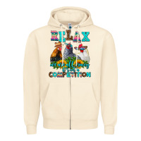 Sandshell relax we are all crazy  competition Zipper Hoodie - AdoDesignShop