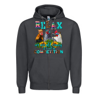 Smoke relax we are all crazy  competition Zipper Hoodie - AdoDesignShop