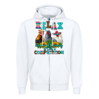 White relax we are all crazy  competition Zipper Hoodie - AdoDesignShop