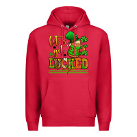 Cardinal lets get lucked up st patricks Premium Hoodie - LillyAllenDesigns