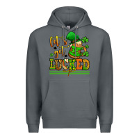 Rock lets get lucked up st patricks Premium Hoodie - LillyAllenDesigns
