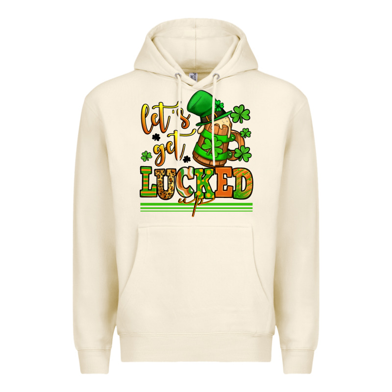 Lets Get Lucked Up St Patricks Premium Hoodie by LillyAllenDesigns | Teevron