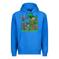True Royal lets get lucked up st patricks Premium Hoodie - LillyAllenDesigns