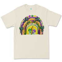 Bone mardi gras rainbow and fleur de lis Premium Tee - CowGirlArtShop