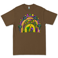 Cacao mardi gras rainbow and fleur de lis Premium Tee - CowGirlArtShop