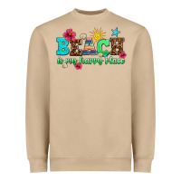 Mushroom beach is my happy place Heavyweight Sweatshirt - AdoDesignShop