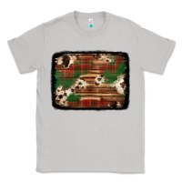 Moon Dust christmas buffalo plaid cowhide background Classic Tee - Jasminsmagicworld