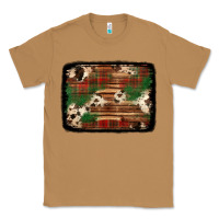 Toasted Coconut christmas buffalo plaid cowhide background Classic Tee - Jasminsmagicworld