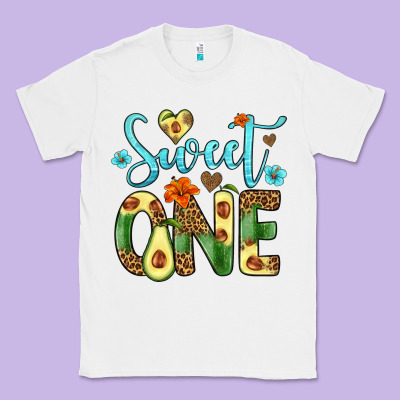 Sweet One Avocado Classic Tee Designed By Artiststas
