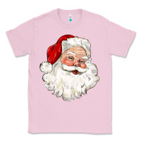 Bubblegum Pink santa claus Classic Tee - CowGirlArtShop