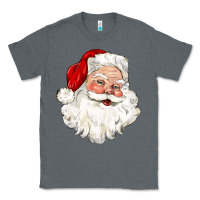 Charcoal Heather santa claus Classic Tee - CowGirlArtShop