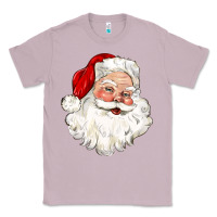Lilac santa claus Classic Tee - CowGirlArtShop