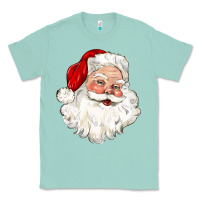 Seafoam santa claus Classic Tee - CowGirlArtShop