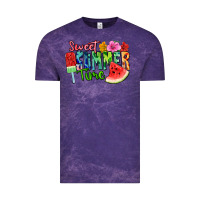 Cloud Purple Sweet summer time Vintage Tee - FaDigitalArtStudio
