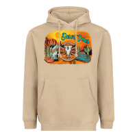 Mushroom desert vibes Heavyweight Hoodie - AdoDesignShop