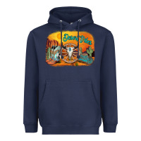Navy desert vibes Heavyweight Hoodie - AdoDesignShop