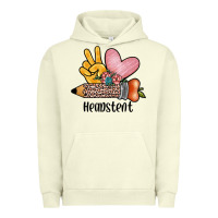 Pigment Pistachio peace love headstent Urban Hoodie - JahusDesignShop