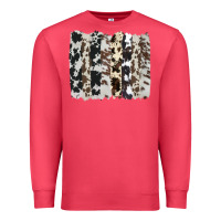 Cardinal cowhide brushstroke Premium Sweatshirt - AdoDesignShop