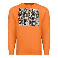 Carrot cowhide brushstroke Premium Sweatshirt - AdoDesignShop