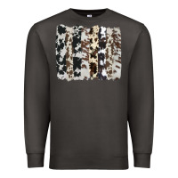 Smoke cowhide brushstroke Premium Sweatshirt - AdoDesignShop