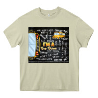 Mossy i'm a bus driver school bus black Heavy Core Tee - TumblerDesignByShophia