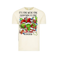 Vintage Arctic its fine were fine everything is fine cnacrew Vintage Tee - FaDigitalArtStudio