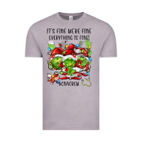 Vintage Zinc its fine were fine everything is fine cnacrew Vintage Tee - FaDigitalArtStudio