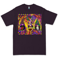 Plum mardi gras gnome Premium Tee - CowGirlArtShop