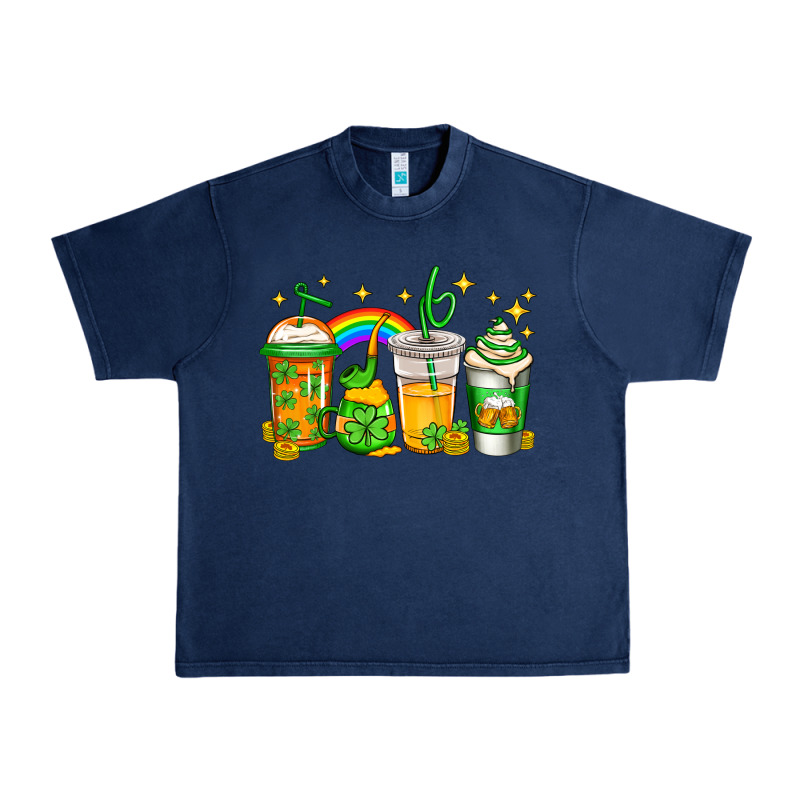 St Patricks Day Coffee Urban Heavy Tee by Jasminsmagicworld | Teevron