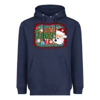 Navy believe santa Heavyweight Hoodie - AdoDesignShop