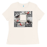 Bone senior 2024 customizable Ladies Tee - CowGirlArtShop