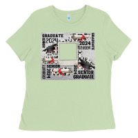 Matcha senior 2024 customizable Ladies Tee - CowGirlArtShop