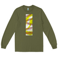 Army Green softball and baseball pen wraps Long Sleeve Tee - BundleAndBundleShop