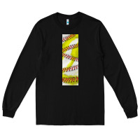 Black softball and baseball pen wraps Long Sleeve Tee - BundleAndBundleShop