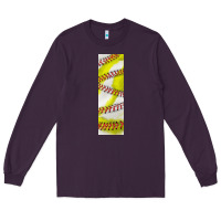 Plum softball and baseball pen wraps Long Sleeve Tee - BundleAndBundleShop
