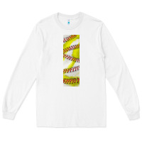 White softball and baseball pen wraps Long Sleeve Tee - BundleAndBundleShop