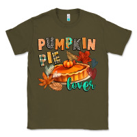 Army Green pumpkin pie lover Classic Tee - CowGirlArtShop