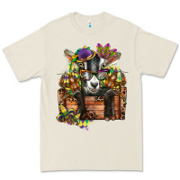 Bone mardi gras goat Premium Tee - CowGirlArtShop