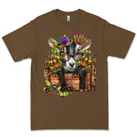 Cacao mardi gras goat Premium Tee - CowGirlArtShop