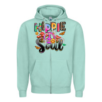 Seafoam hippie soul Zipper Hoodie - AdoDesignShop