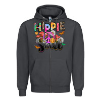 Smoke hippie soul Zipper Hoodie - AdoDesignShop