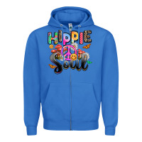 True Royal hippie soul Zipper Hoodie - AdoDesignShop