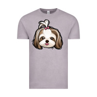 Vintage Zinc shih tzu Vintage Tee - Jasminsmagicworld