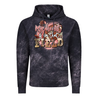 Cloud Black my heart is on that field Vintage Hoodie - FaDigitalArtStudio