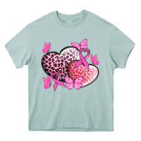 Cancer Hearts Cancer Awaneress Heavy Core Tee | Teevron