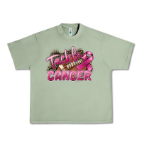 Tackle Cancer Football Urban Heavy Tee | Teevron