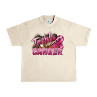 Sandshell Tackle cancer Football Urban Heavy Tee - FaDigitalArtStudio