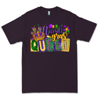 Plum mardi gras queen Premium Tee - CowGirlArtShop