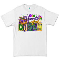 White mardi gras queen Premium Tee - CowGirlArtShop