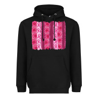 Black breast cancer brushstroke Heavyweight Hoodie - AdoDesignShop